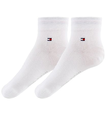 Tommy Hilfiger Strømper - 2-pak - Quarter - Hvid