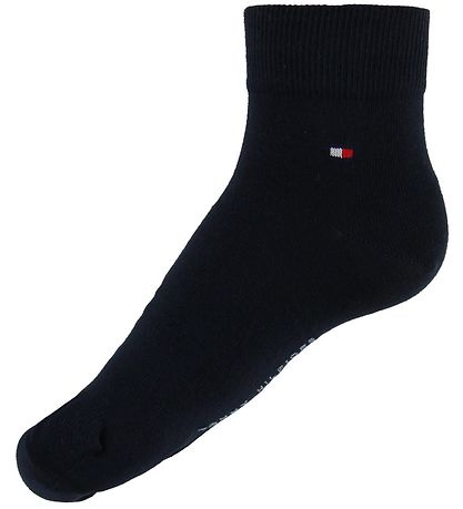 Tommy Hilfiger Strømper - 2-pak - Quarter - Navy