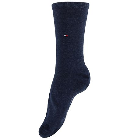 Tommy Hilfiger Strømper - 2-pak - Casual - Blåmeleret