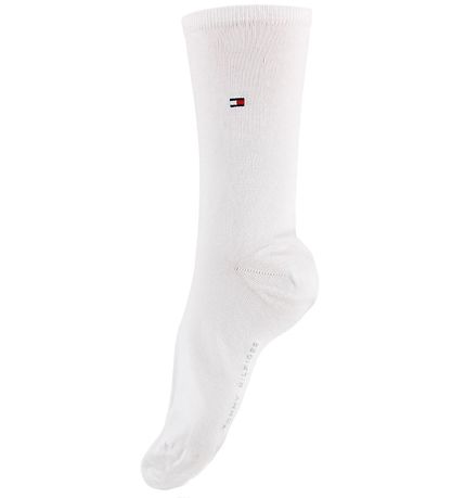 Tommy Hilfiger Strømper - 2-pak - Casual - Hvid