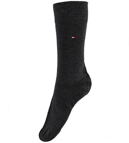 Tommy Hilfiger Strømper - 2-pak - Casual - Koksgråmeleret