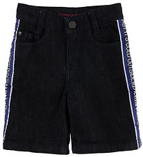 Zadig & Voltaire Shorts - Mørk Denim m. Tekst