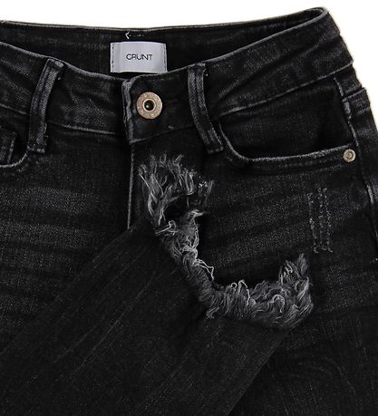 Grunt Jeans - Relaxed - Sort Denim