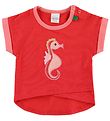 Freds World T-shirt - Rød m. Søhest