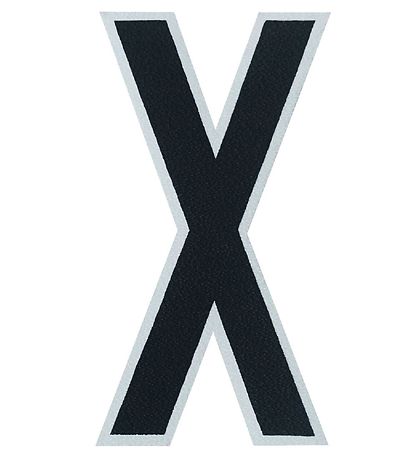 Design Letters Klistermærke - Mobil  - X - 5cm - Black