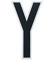 Design Letters Klistermærke - Mobil  - Y - 5cm - Black