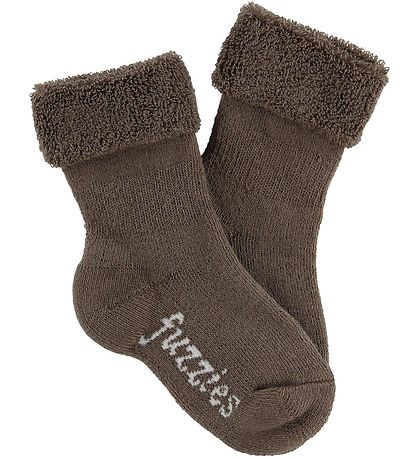 Fuzzies Gåstrømper - Valnød
