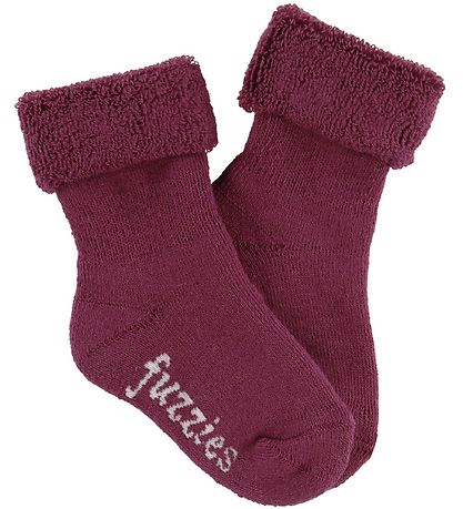 Fuzzies Gåstrømper - Bordeaux
