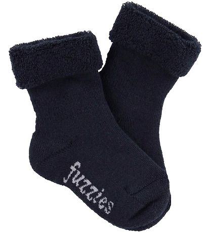 Fuzzies Gåstrømper - Navy