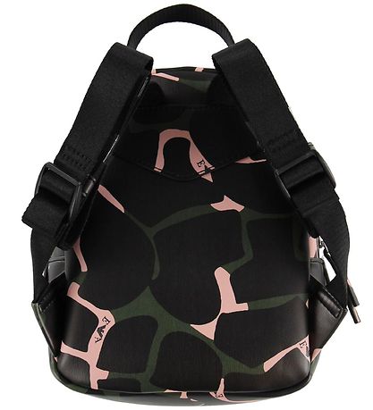 Emporio Armani Rygsæk - Sort m. Army/Rosa Print