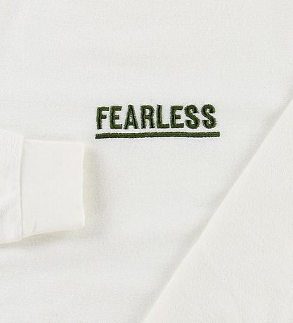 Hound Sweatshirt - Offwhite m. Armygrøn