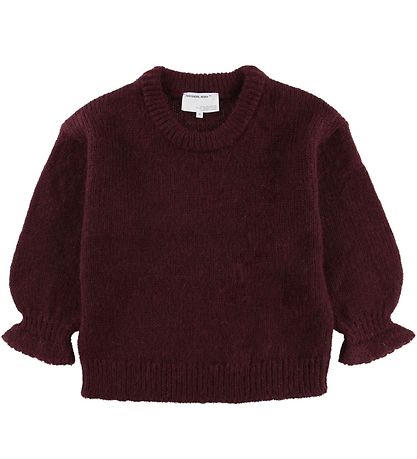 Designers Remix Bluse - Strik - Ilia - Rouge Noir