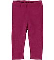 Engel Leggings - Uld/Silke - Raspberry