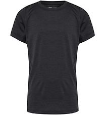 Hummel T-shirt - HMLHarald - Mørkegråmeleret