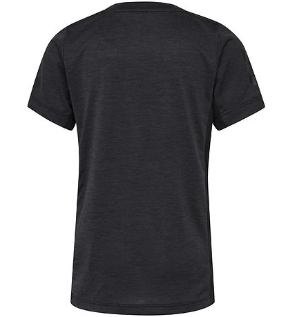 Hummel T-shirt - HMLHarald - Mørkegråmeleret