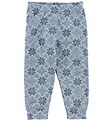 Joha Leggings - Uld - Lyseblå m. Stjerner