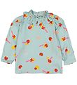 Stella McCartney Kids Bluse - Viskose - Mint m. Mønster