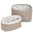 Cam Cam Opbevaringskurv - 2 stk - 22x15/24x17 cm - Hazel