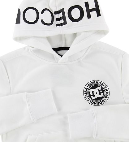 DC Hættetrøje - Snowstar - Hvid m. Logo