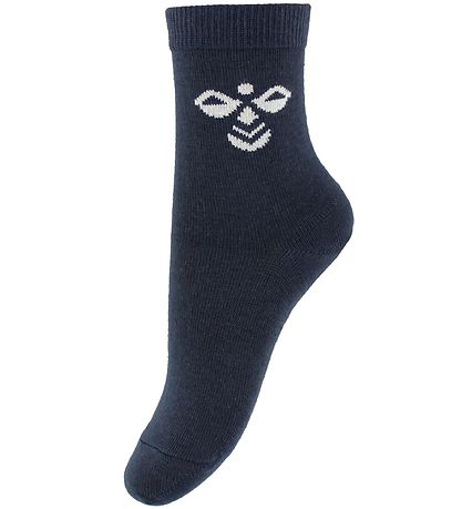 Hummel Strømper - HMLSutton - 3-pak - Sort/Navy/Gråmeleret