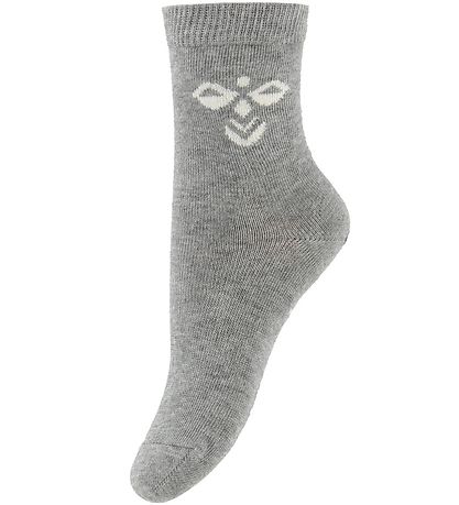 Hummel Strømper - HMLSutton - 3-pak - Sort/Navy/Gråmeleret