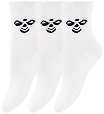 Hummel Strømper - HMLSutton - 3-pak - Hvid