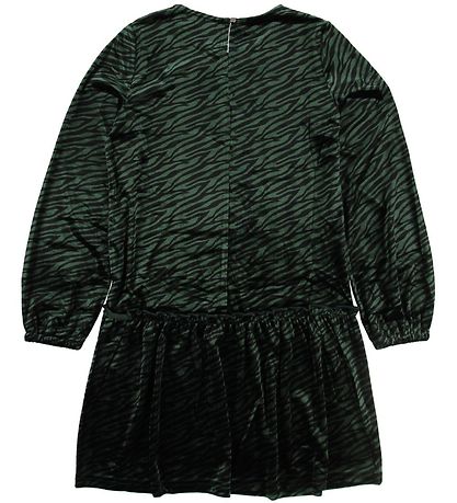 Grunt Kjole - Charlotte - Green Zebra