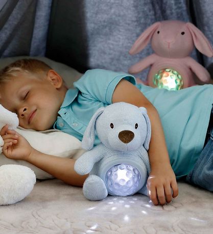 Teddykompaniet Bamse Natlampe - Teddy Lights - 22 cm - Hund