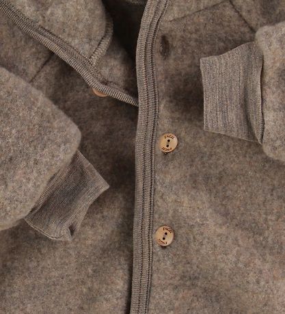 Engel Cardigan - Uld - Meleret Valnød