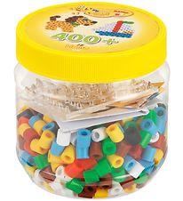 Hama Maxisæt m. Perleplader - 400 stk. - Multifarvet