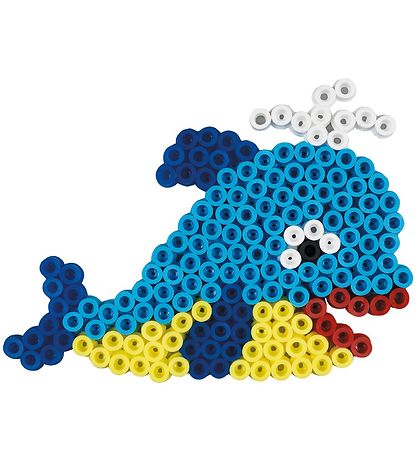 Hama Maxi Perlesæt - 250 stk. - Hval