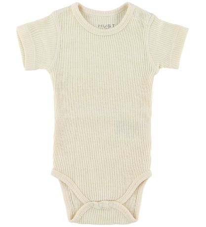 Hust and Claire Body k/æ - Uld/Bambus - Off White