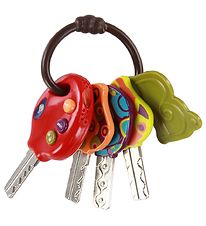 B. toys Legetøjsnøgler - LucKeys - Rød