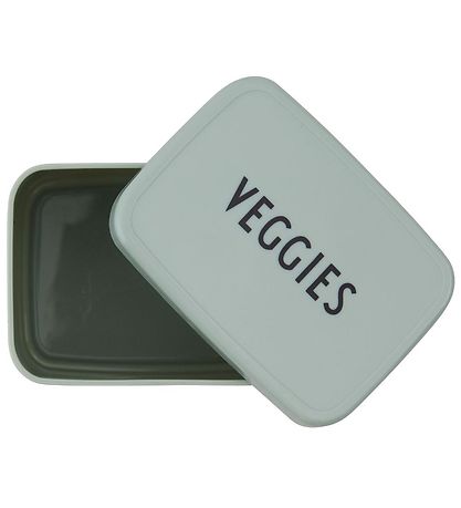 Design Letters Snack Boks - Veggies - Grøn