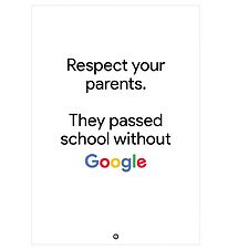 Citatplakat Plakat - B2 - Google
