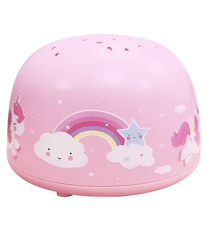 A Little Lovely Company Projektørlampe - 14x9 - Unicorn