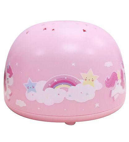 A Little Lovely Company Projektørlampe - 14x9 - Unicorn