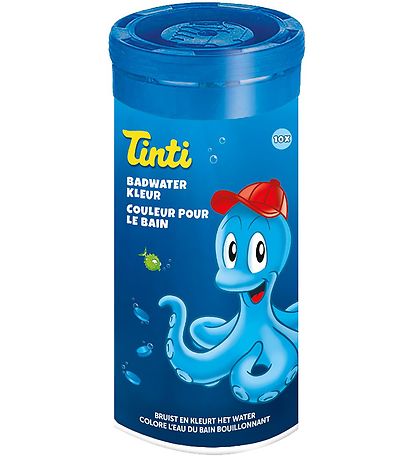 Tinti Badefarve - 10 stk - Blå