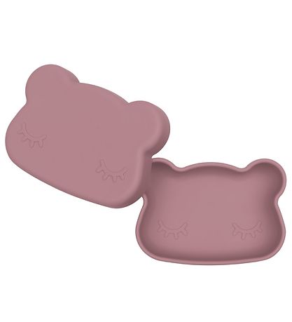 We Might Be Tiny Snackboks - Bjørn - Silikone - Dusty Rose