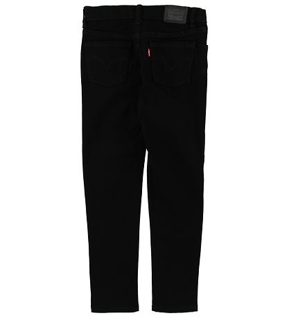 Levis Jeans - 710 Super Skinny - Sort