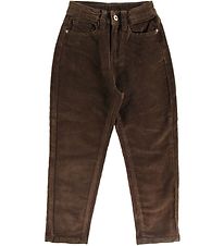 Grunt Bukser - Trine Corduroy - Oliven