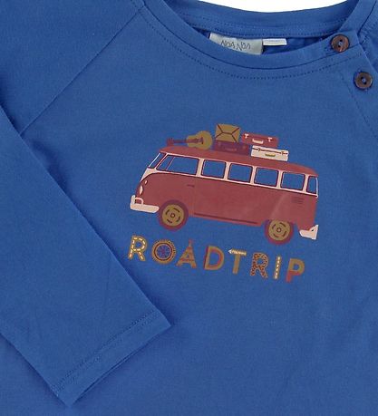 Noa Noa miniature Bluse - Roadtrip - Blå
