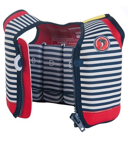 Konfidence Svømmevest - Original - Hamptons Navy Stripe