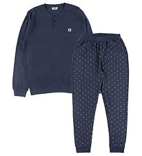 Fila Nattøj - Navy m. Prikker