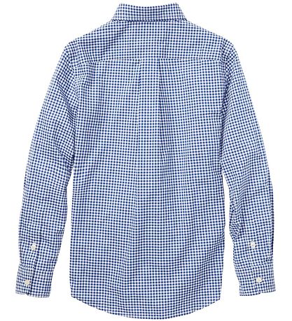Polo Ralph Lauren Skjorte - Core Replen - Blå/Hvidternet