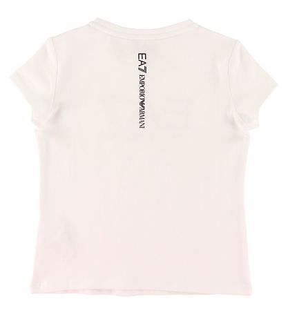 EA7 T-shirt - Hvid m. Sort