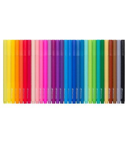 Faber-Castell Tuscher - Grip - 30 stk - Multifarvet