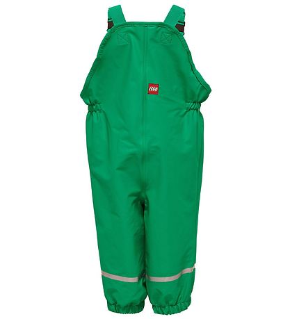 LEGO® Wear Regnbukser - Grøn m. Seler