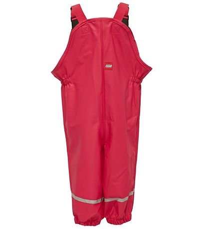 LEGO® Wear Regnbukser - Mørk Pink m. Seler