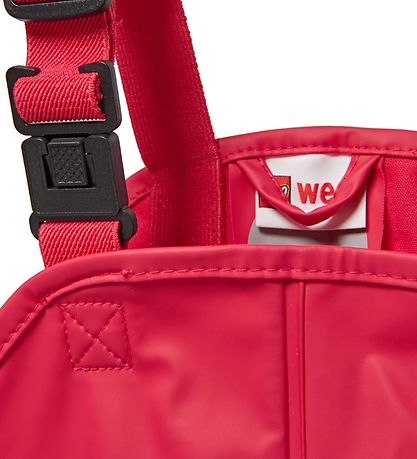 LEGO® Wear Regnbukser - Mørk Pink m. Seler